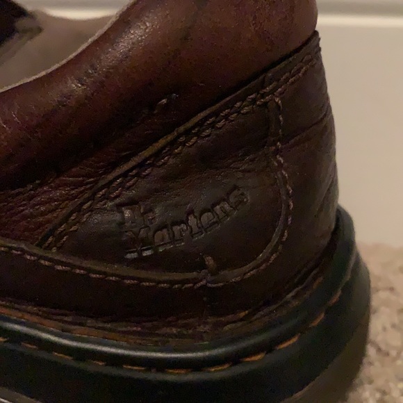 Dr. Martens brown loafer boot casually worn still have a lot of life in them - Picture 2 of 7
